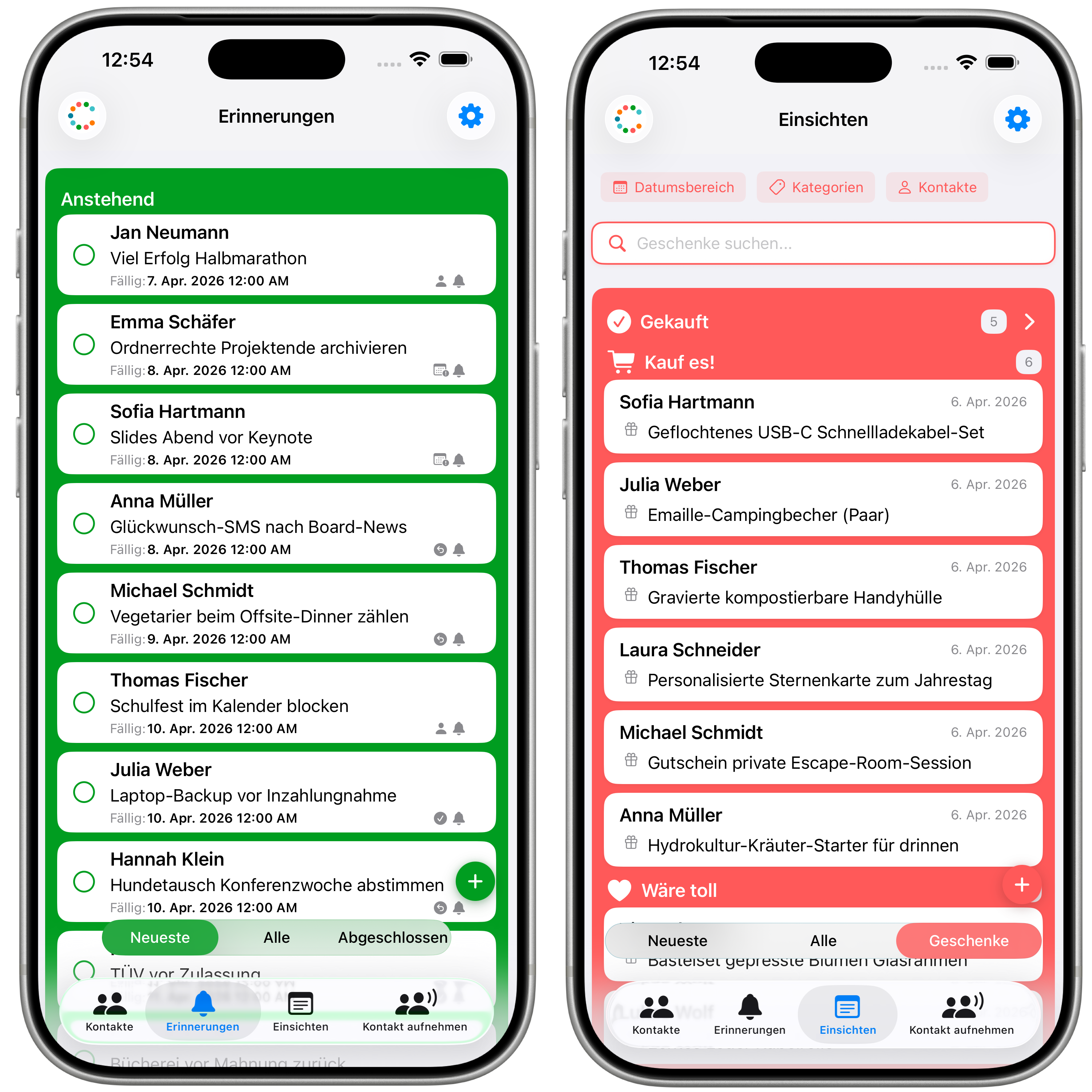Contactilo: App-Screenshot 4