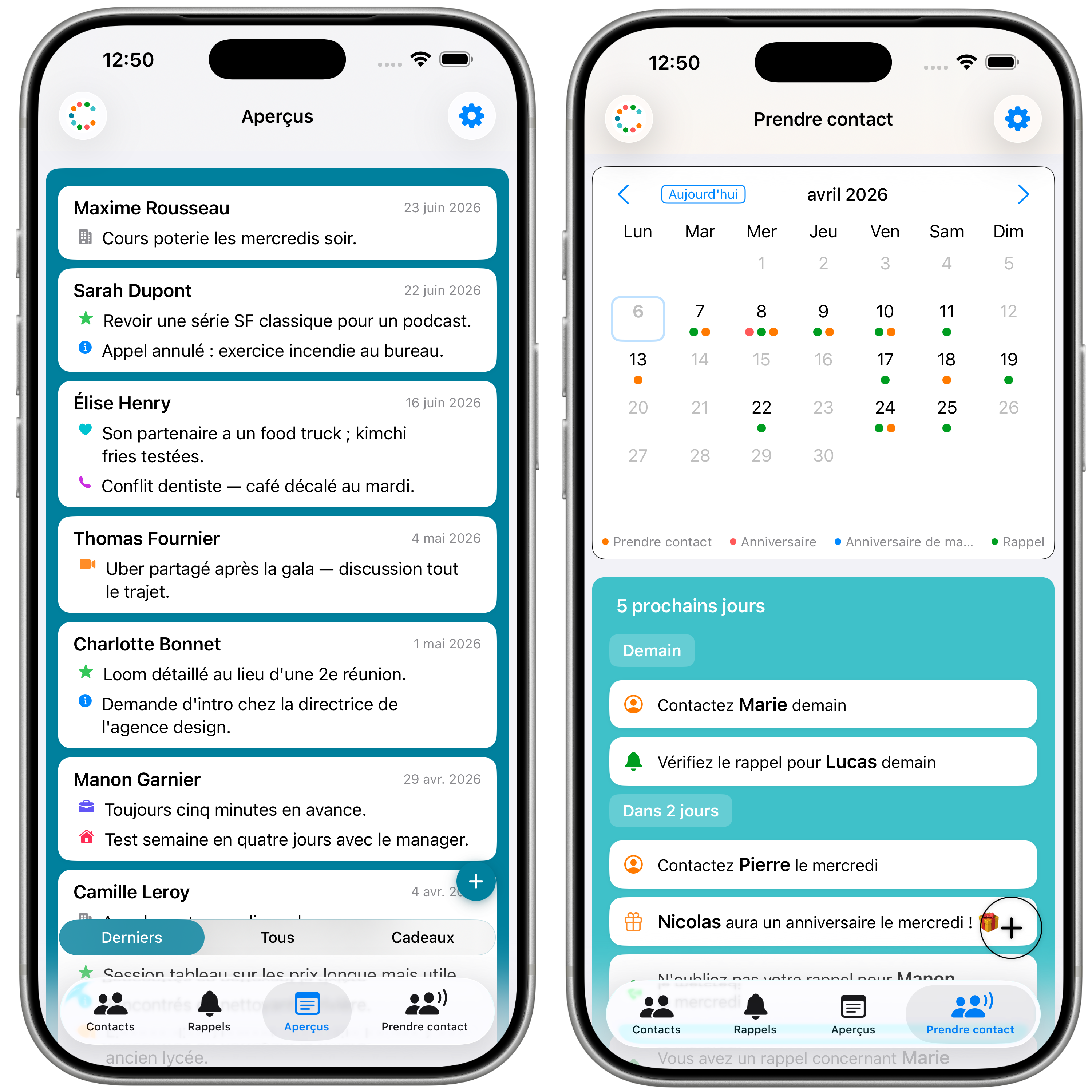 Contactilo : Idées cadeaux